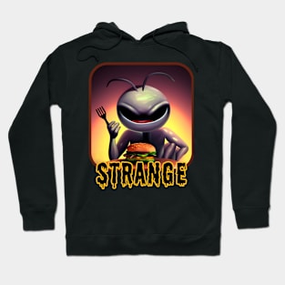 Alien Thinks Earth Food is Strange Hoodie